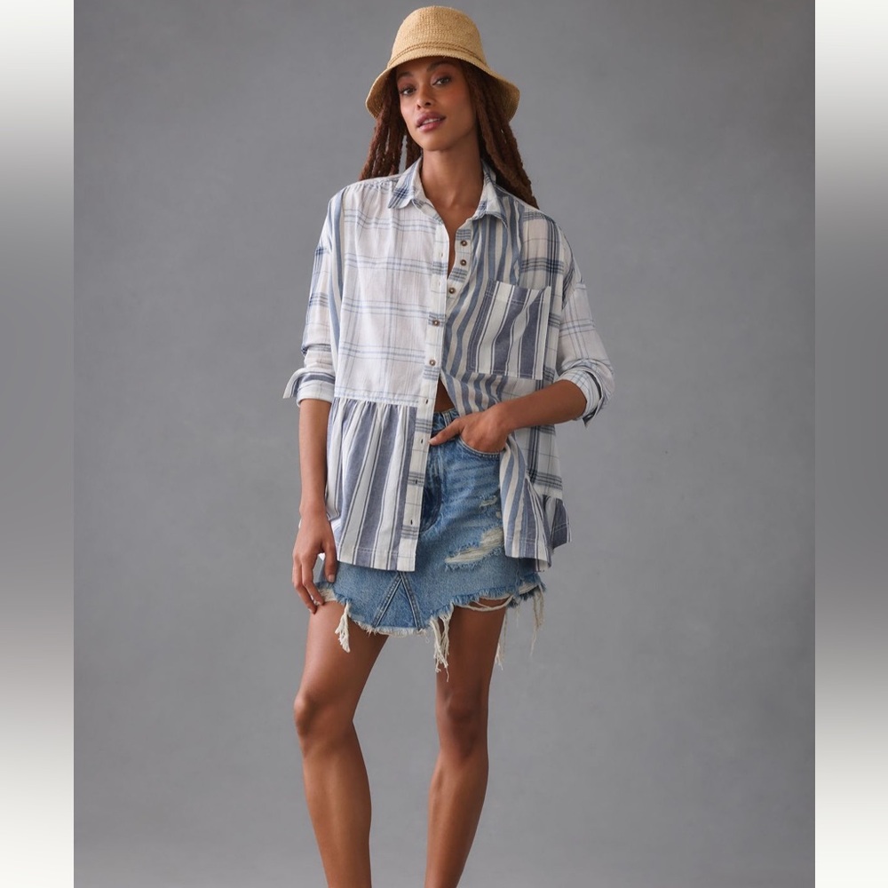 Pilcro Button-Up Shirt